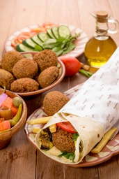 Sandwich Falafel Alhumousani
